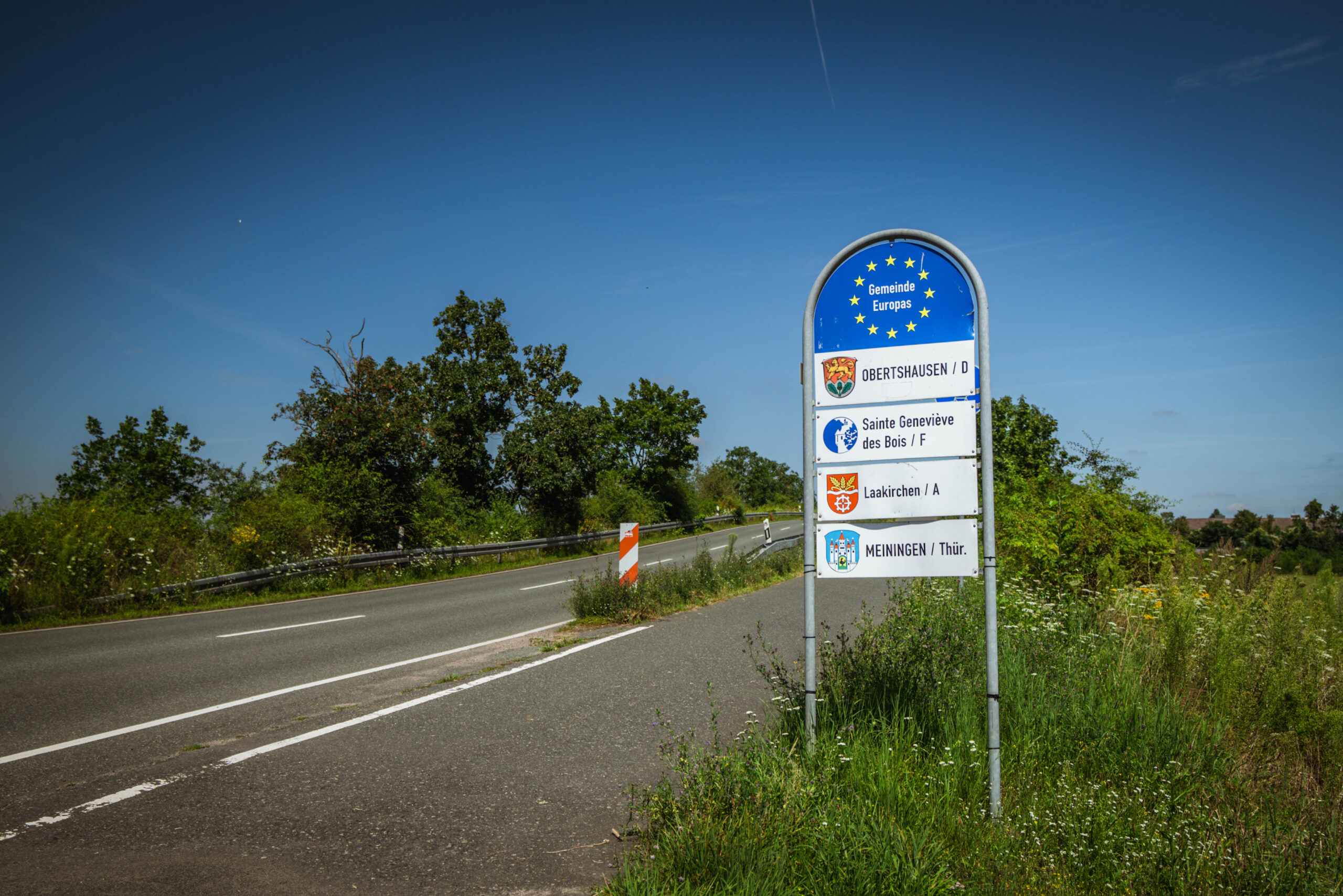 Ortseingangsschild Rembrücker Weg_Partnerstädte_A7_04255