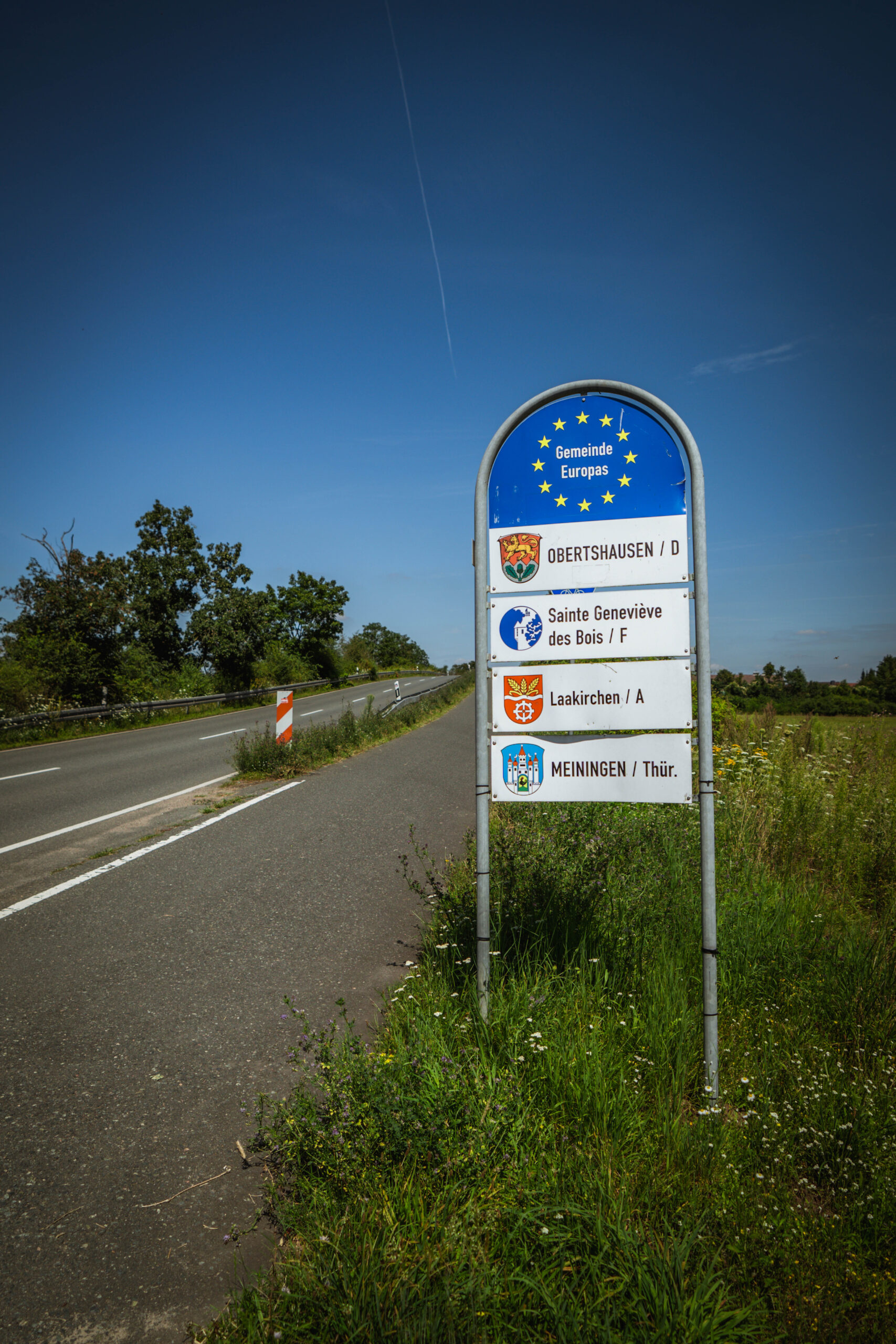 Ortseingangsschild Rembrücker Weg_Partnerstädte_A7_04262